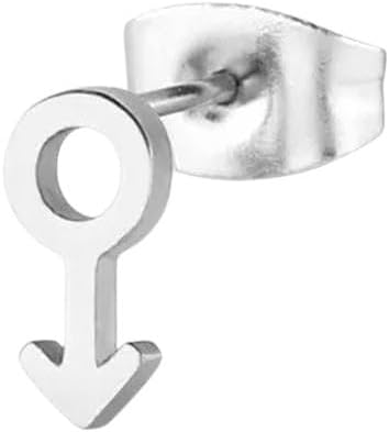High Polished Female Male Symbol Rainbow For Gay Pride Jewelry Fashion Accessories Creative Gift